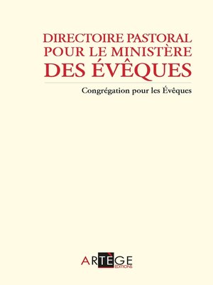cover image of Directoire pastoral pour le ministère des évêques